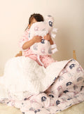 Sleep by Doctor Mum Weighted Blanket Pink