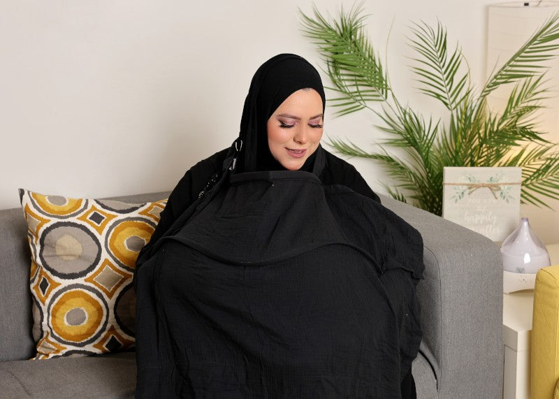 Black Breastfeeding Cover