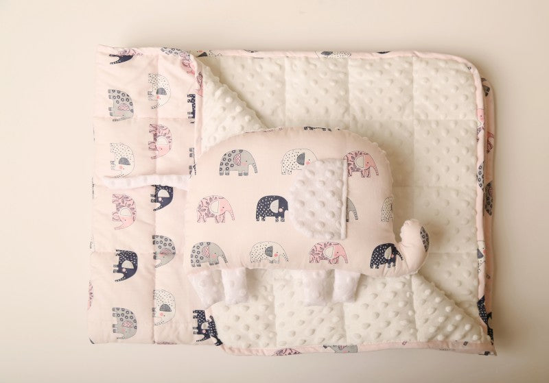 Sleep by Doctor Mum Weighted Blanket Pink
