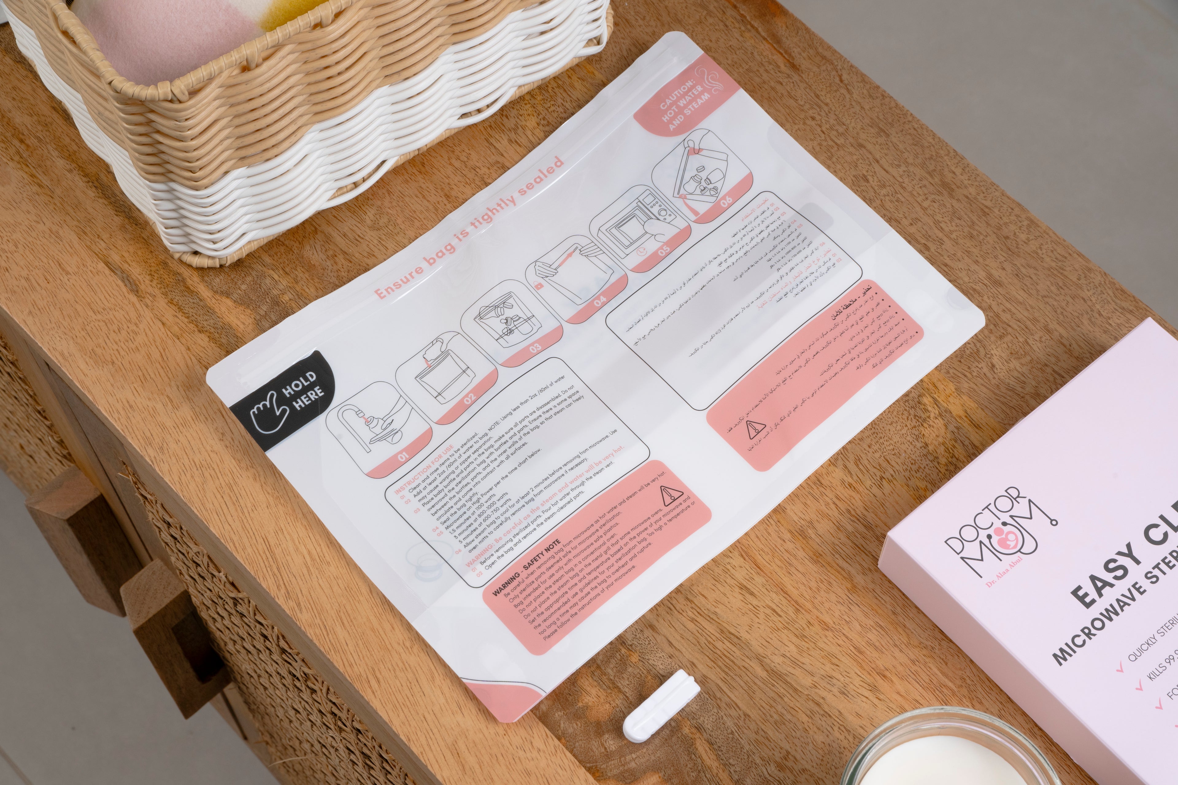 Easy Clean Microwave Sterilization Bags