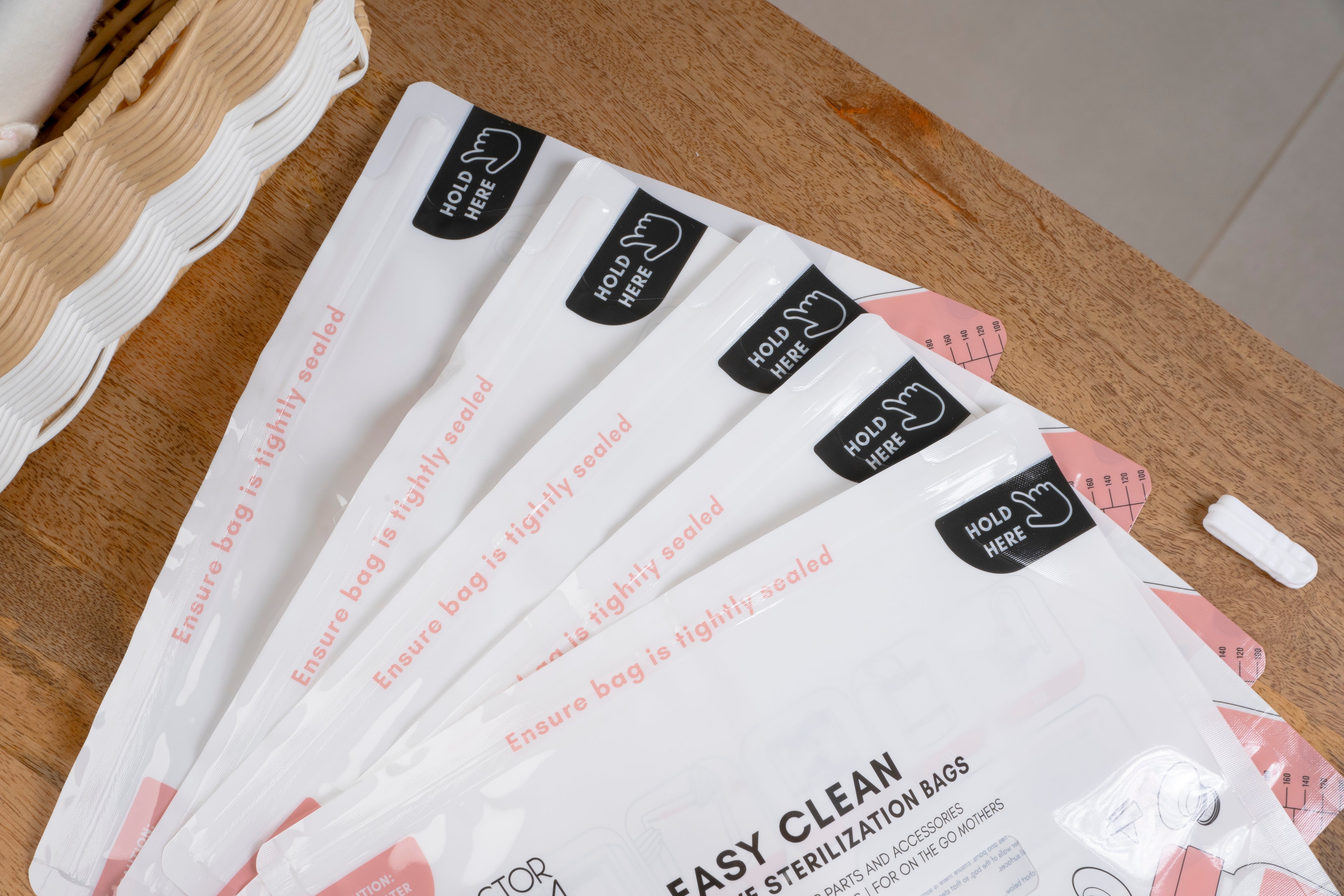 Easy Clean Microwave Sterilization Bags