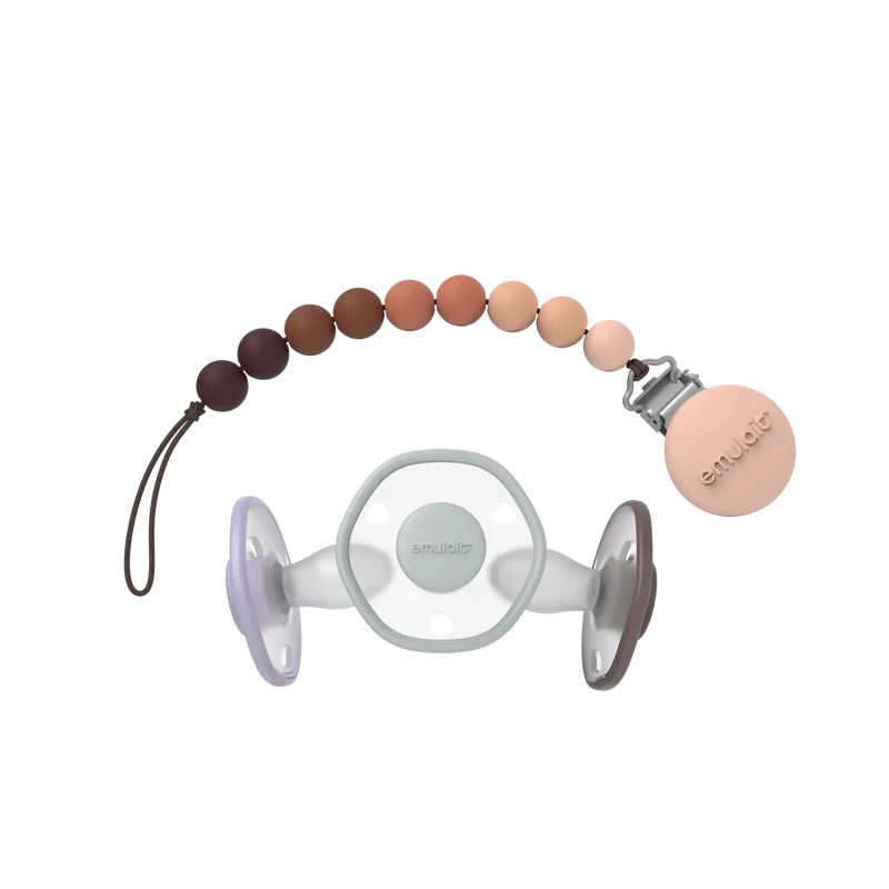 Emulait Pacifier & Clip Gift Set