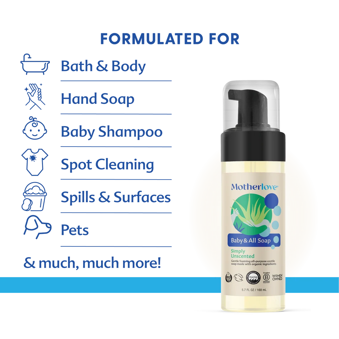 Baby & All Soap - Simply Unscented