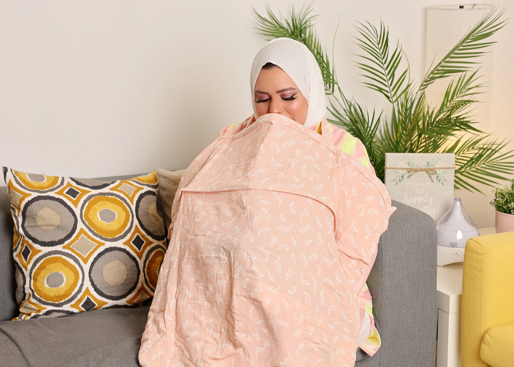 Pink Breastfeeding Cover