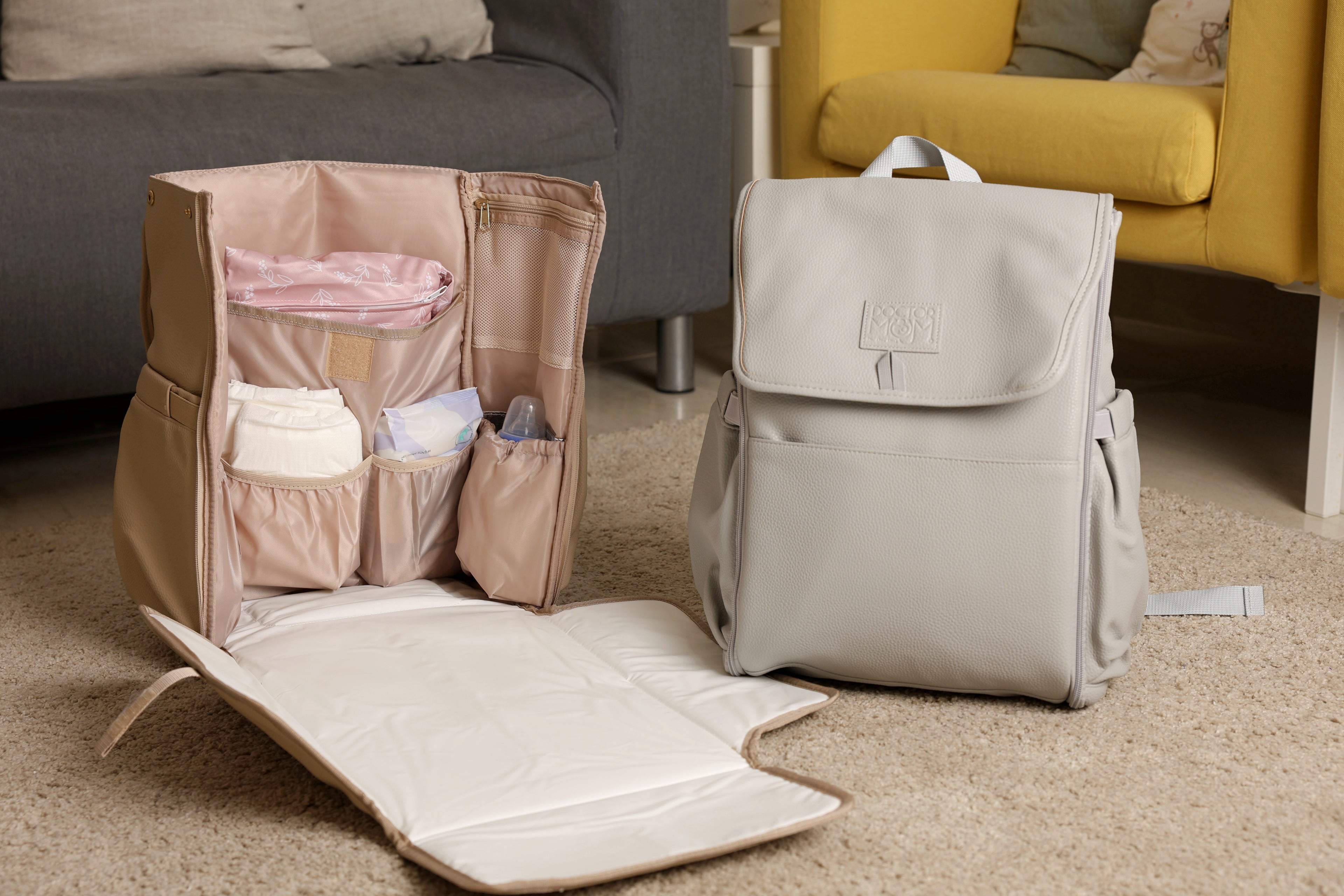 Care Baby Bag in beige