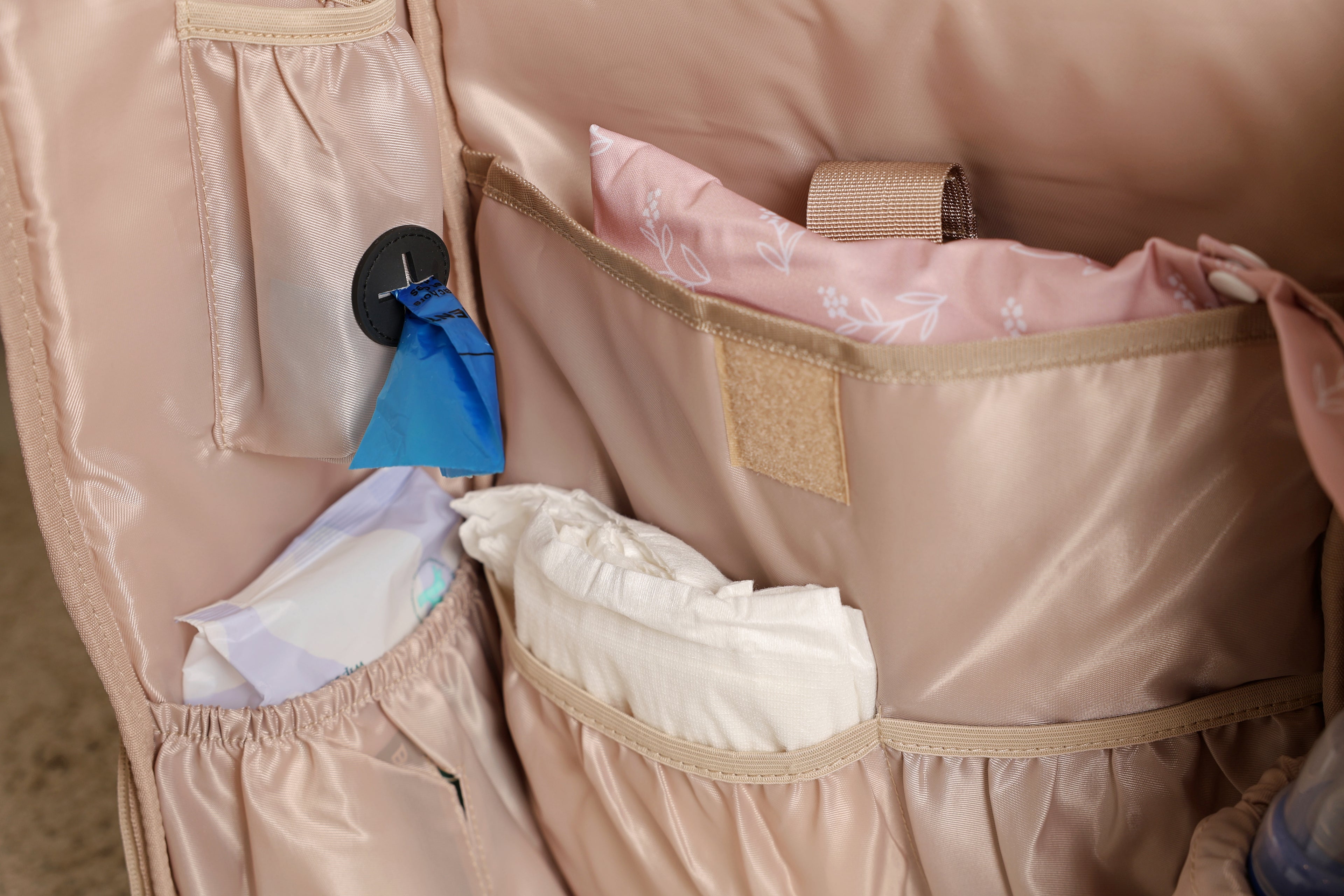 Care Baby Bag in beige