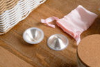 Doctor Mum's XL Silver Cups with silicon rim