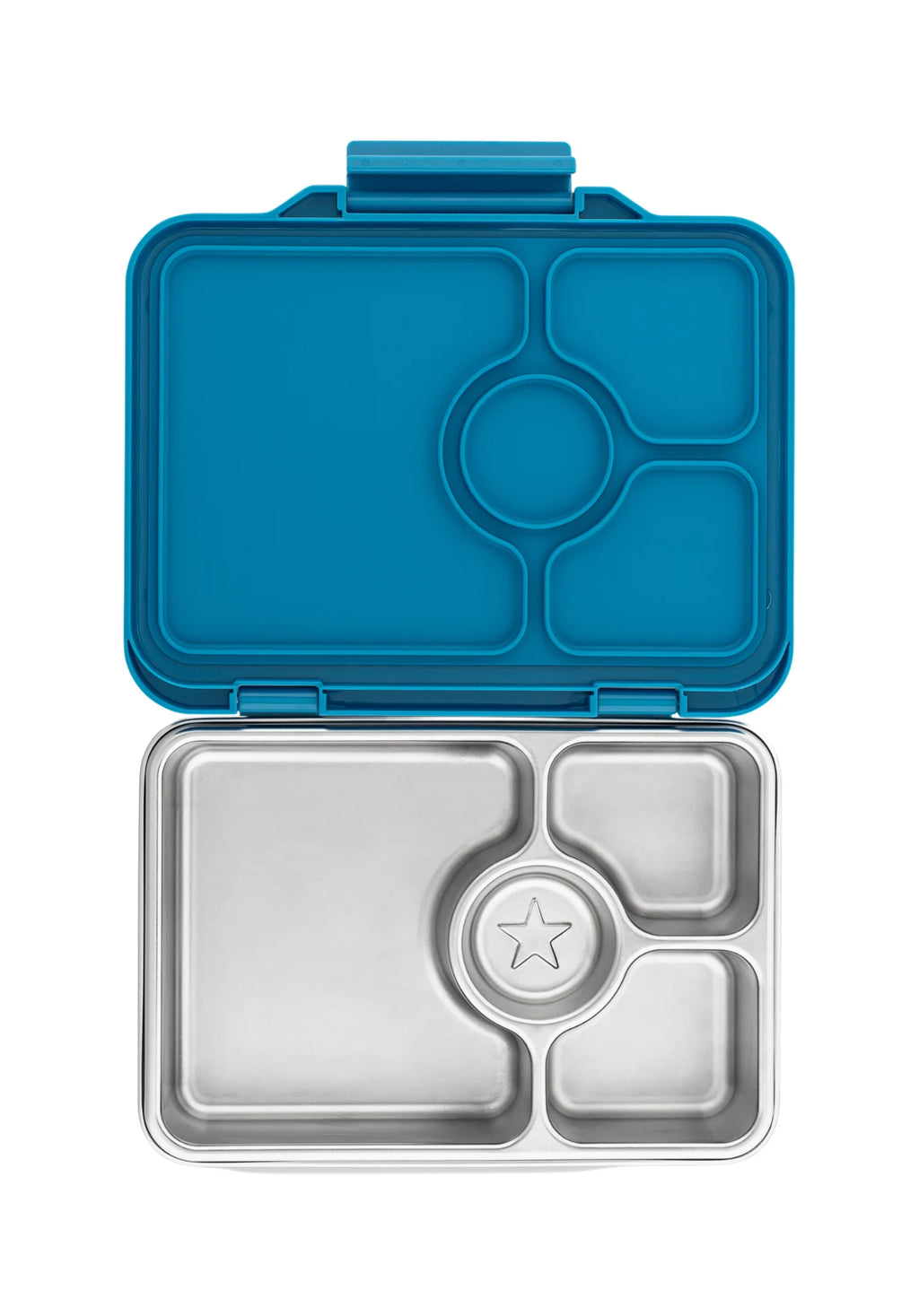 Yumbox Prêt Stainless steel - 4-sections - leakproof Bento lunch box - durable, food-safe materials