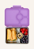 Yumbox Prêt Stainless steel - 4-sections - leakproof Bento lunch box - durable, food-safe materials